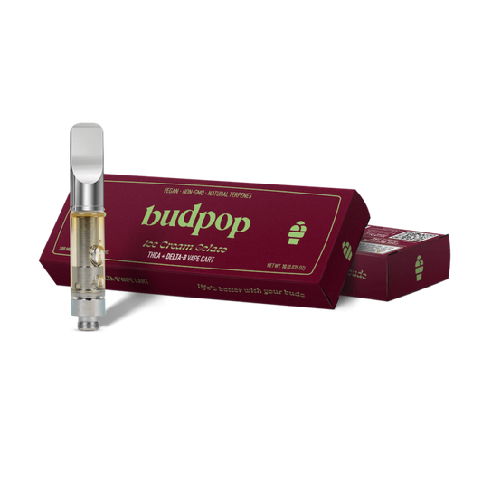 BudPop THC-A & Delta-8 1g Cartridge